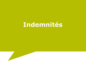 Indemnités