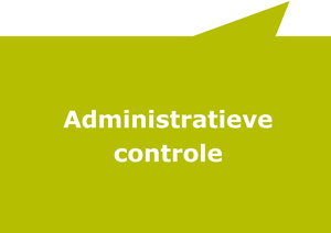 Administratieve controlle